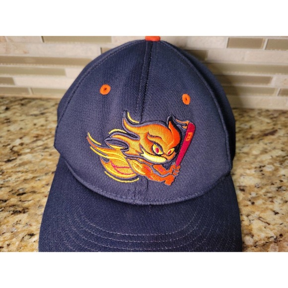 Richardson Dryve Hat Navy Blue Baseball Cap Embroidered Logo Fitted Small-Medium - Picture 14 of 14